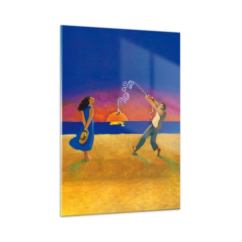 Obraz na skle - Více než hvězda z nebe - 50x70 cm