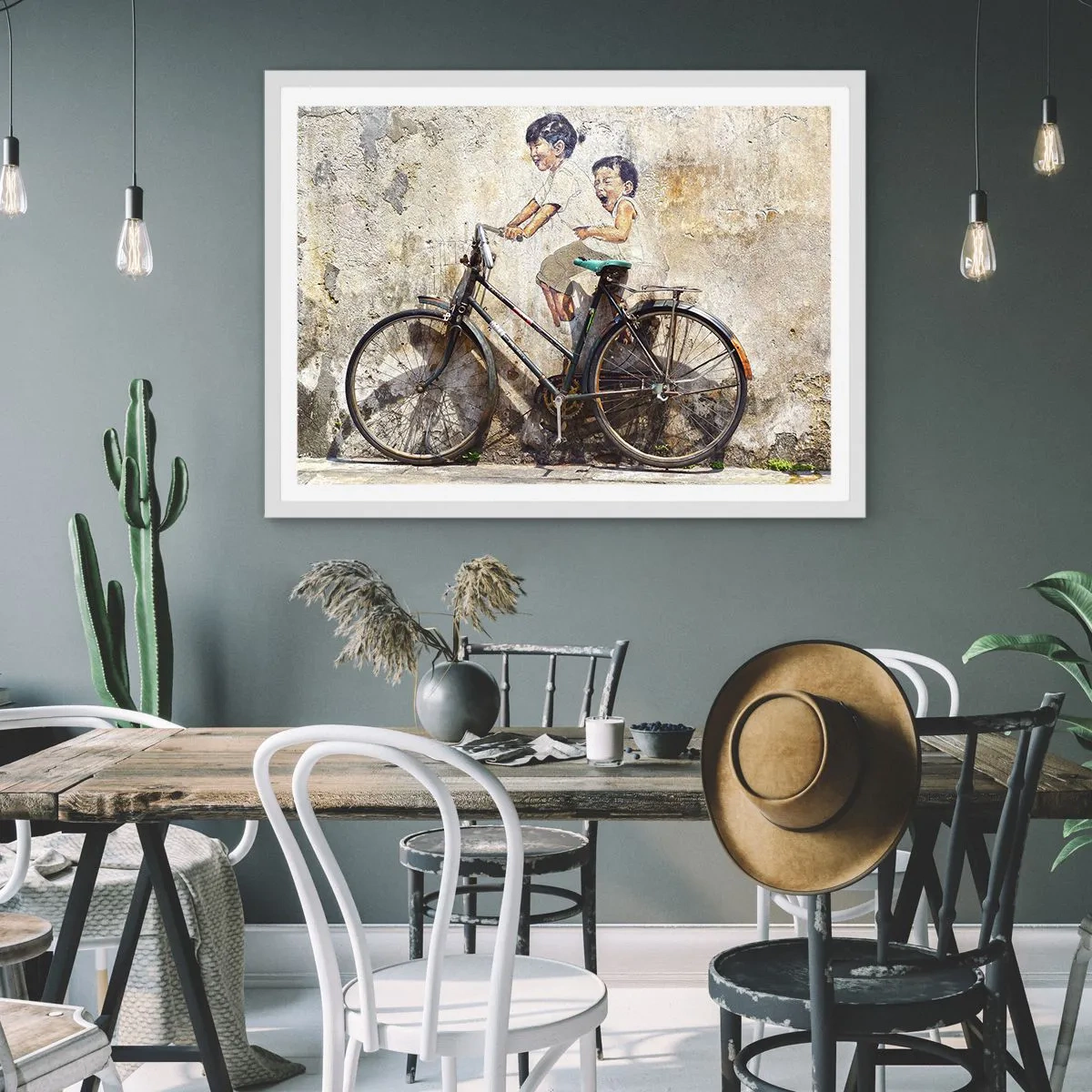 Plakát v bílém rámu - Pravda nebo klam? - 91x61 cm