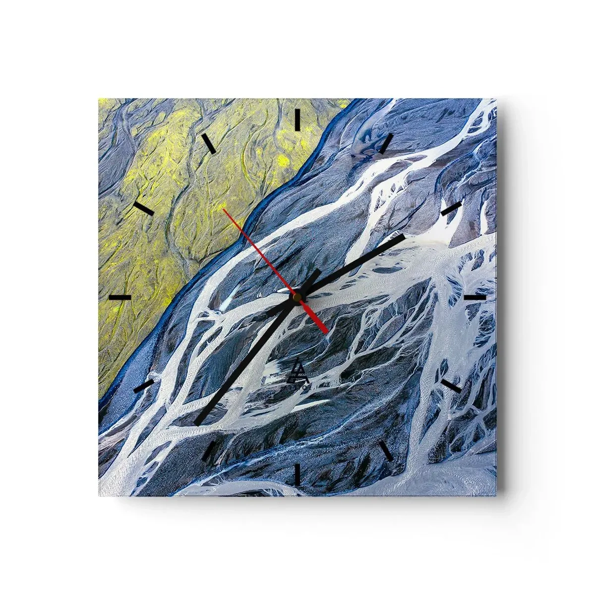 Nástěnné hodiny - Jeskynní malby přírody - 30x30 cm