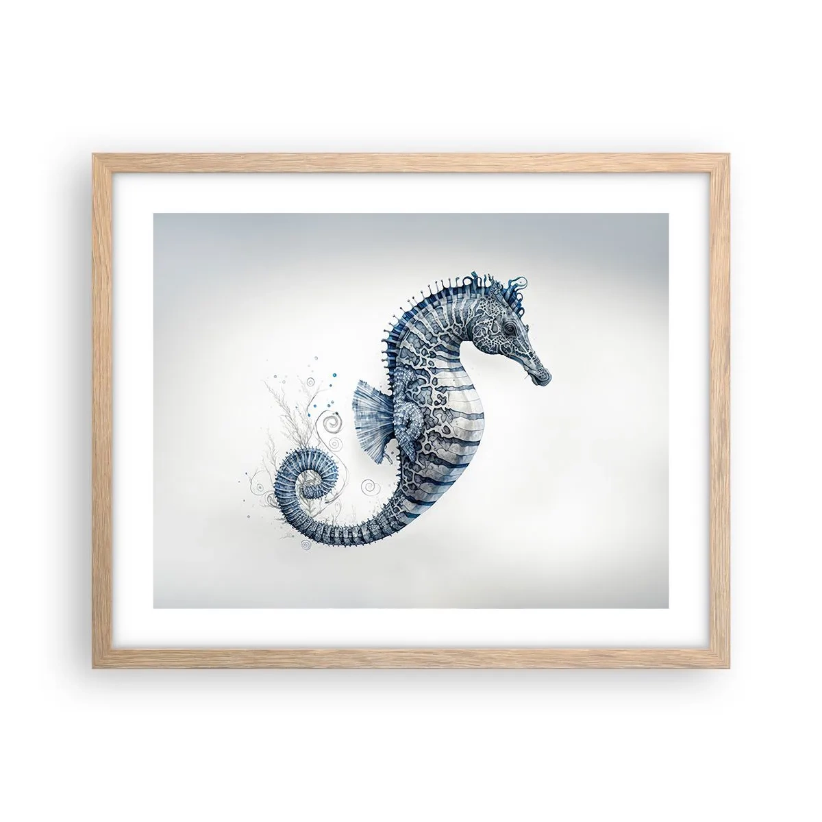 Plakát v rámu světlý dub - Jemný vtip přírody - 50x40 cm