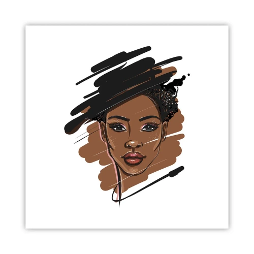 Plakát - Sladká jako čokoláda - 60x60 cm