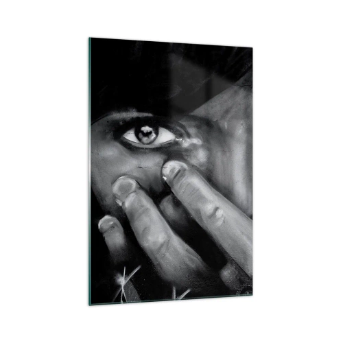 Obraz na skle - Neřeknu, kdo to namaloval - 70x100 cm