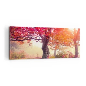 Obraz na plátně - Šílenství rozkvětu - 100x40 cm