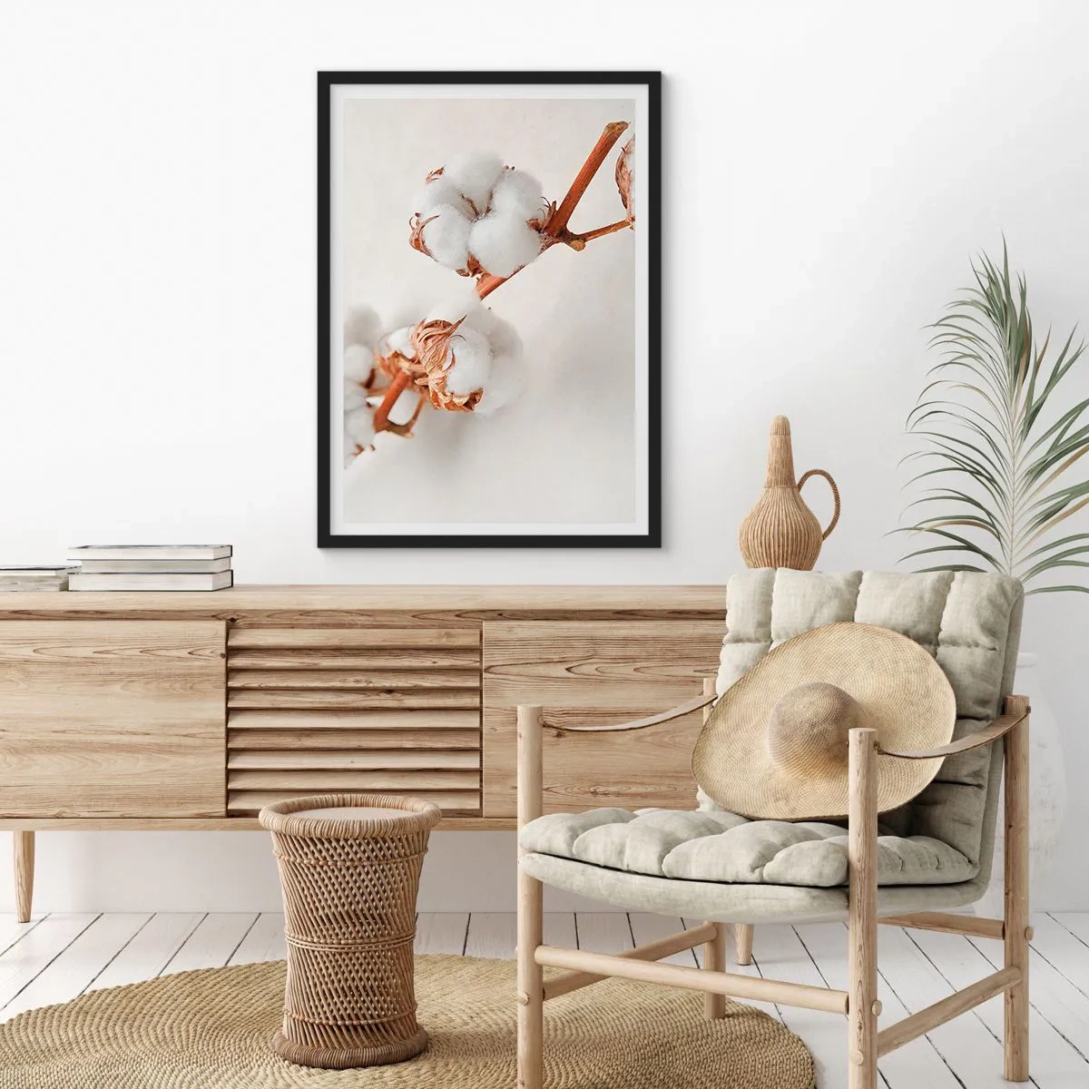 Plakát v černém rámu - Jenom objímat - 70x100 cm