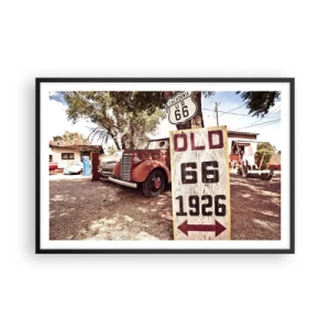 Plakát v černém rámu - Legenda americké provincie - 91x61 cm