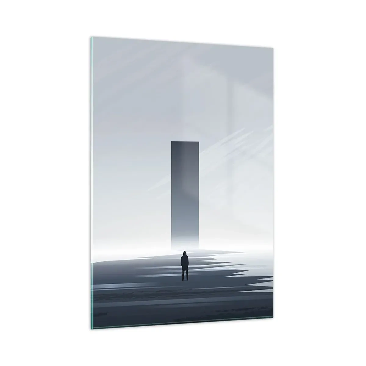 Obraz na skle - Příležitost nebo hrozba? - 50x70 cm