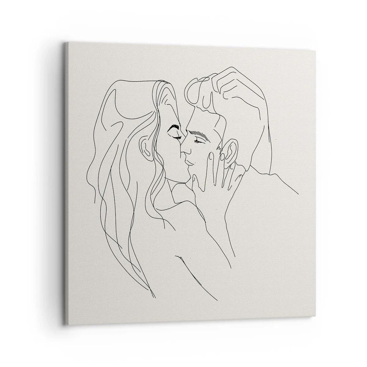 Obraz na plátně - Zamotaní citem - 50x50 cm