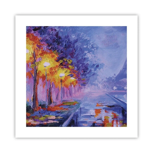 Plakát - Procházka snů - 40x40 cm