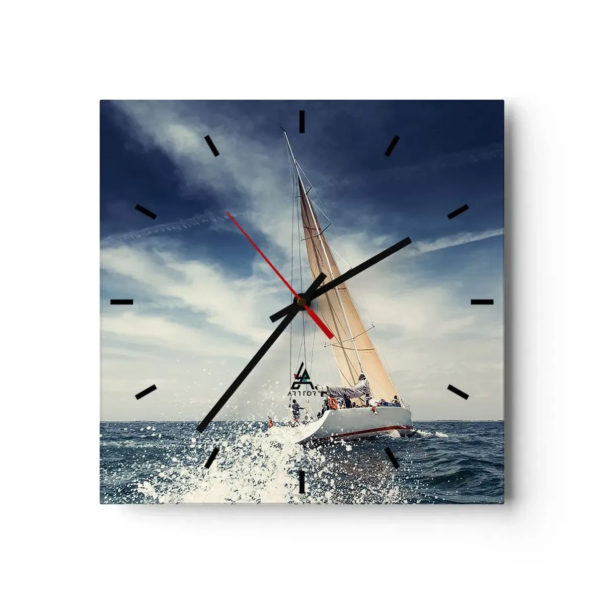 Nástěnné hodiny - Nás nedohoní! - 40x40 cm