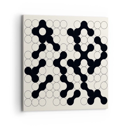 Obraz na plátně - Čínská hra – variace - 70x70 cm