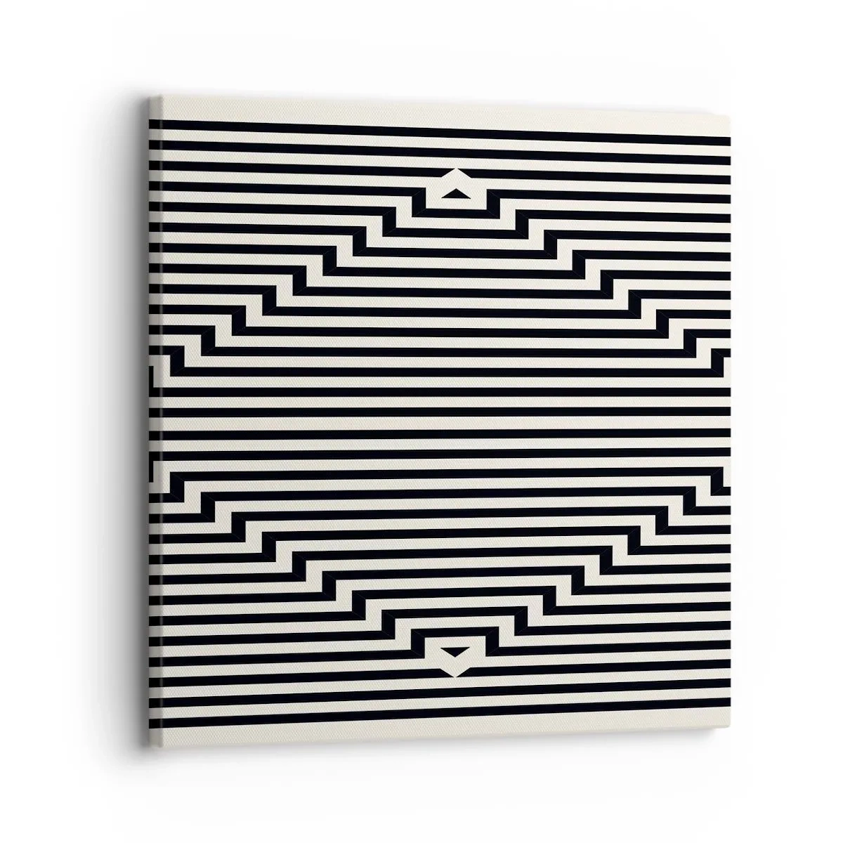 Obraz na plátně - Geometrická iluze - 30x30 cm