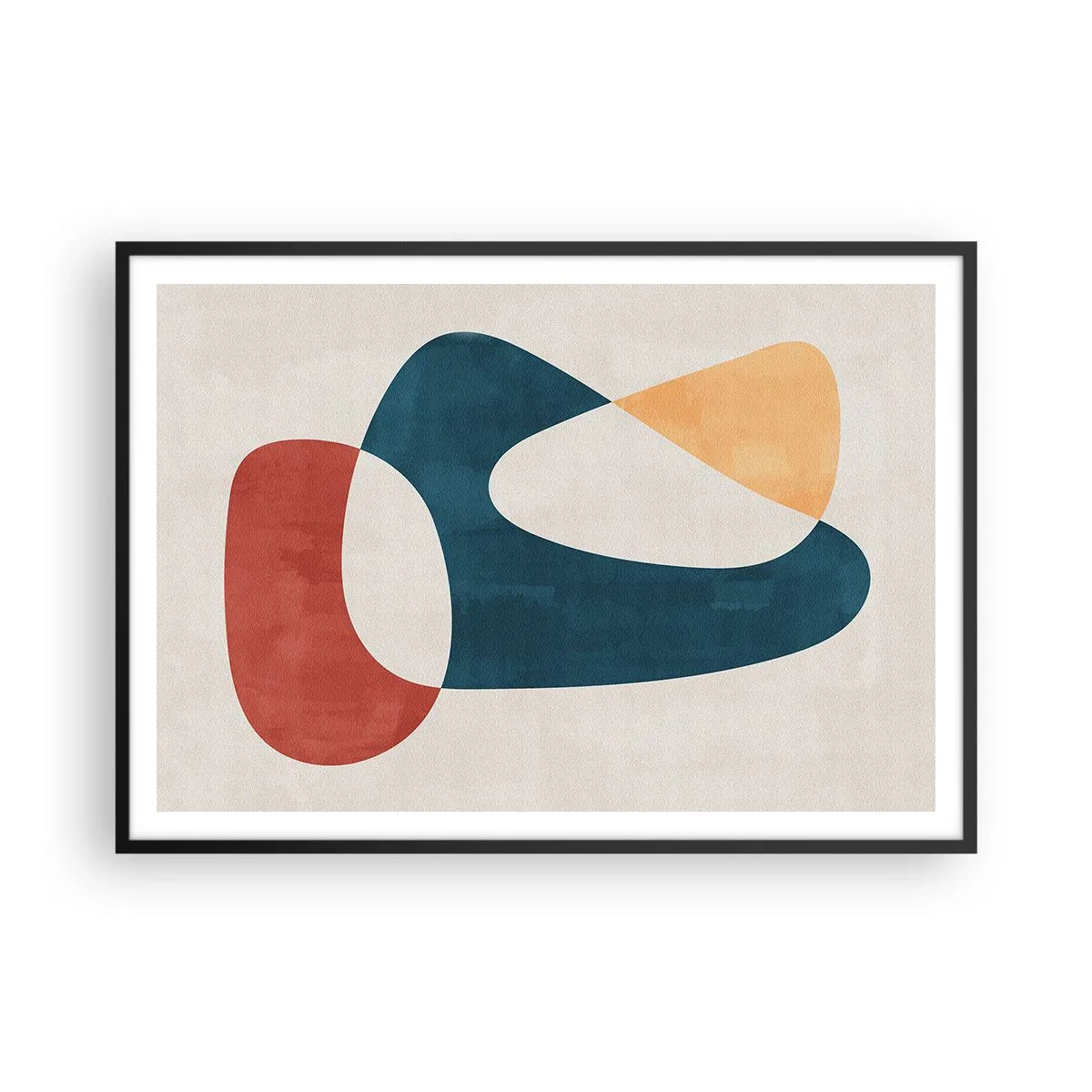 Plakát v černém rámu - Vlivy a metamorfózy - 100x70 cm