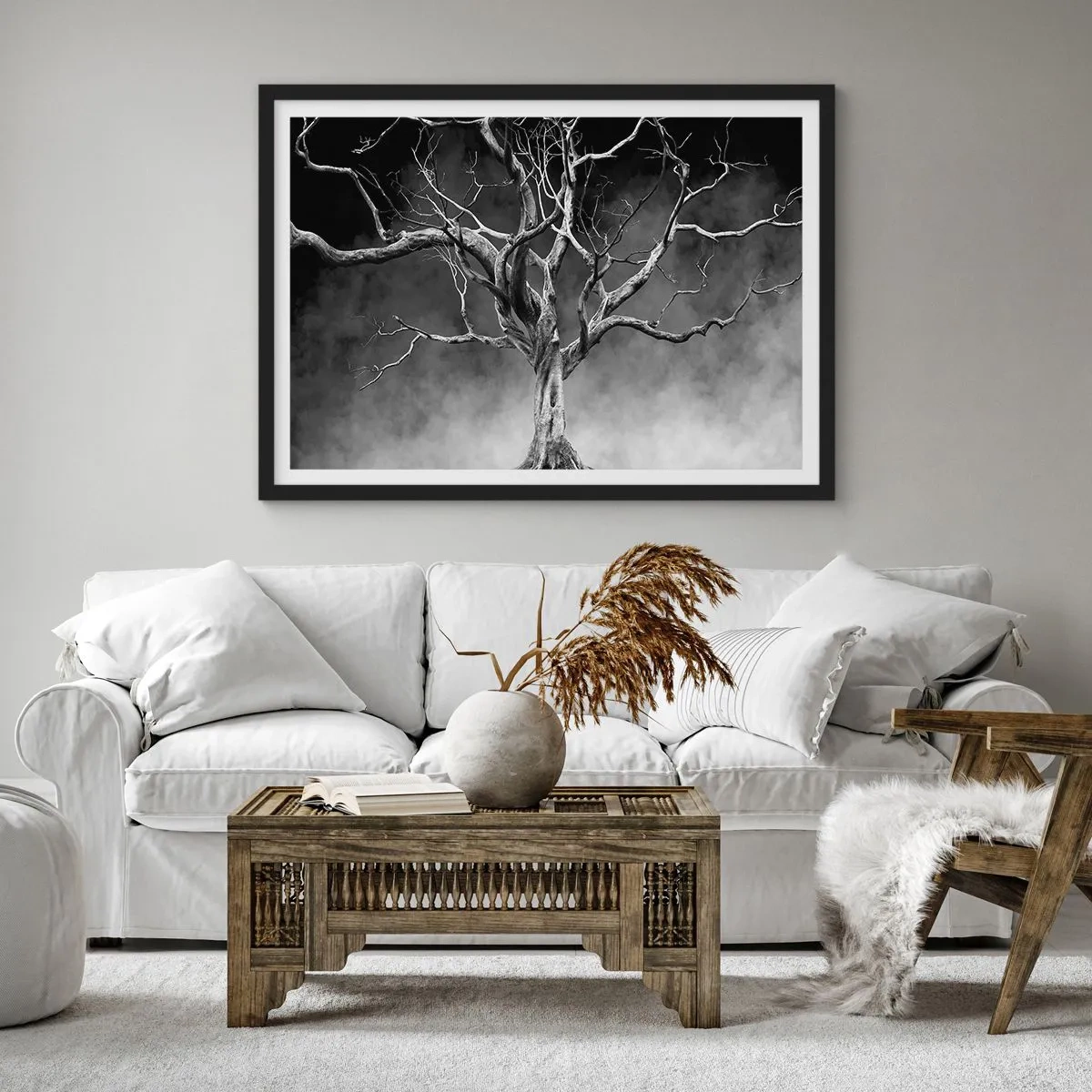 Plakát v černém rámu - Původní a svaté - 100x70 cm