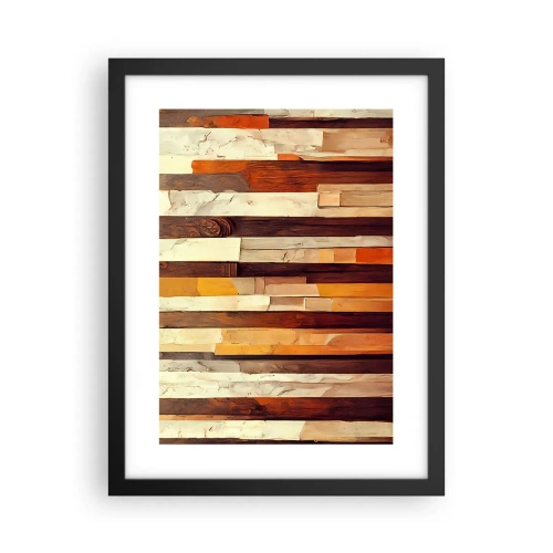 Plakát v černém rámu - Hymna lesních stromů - 30x40 cm