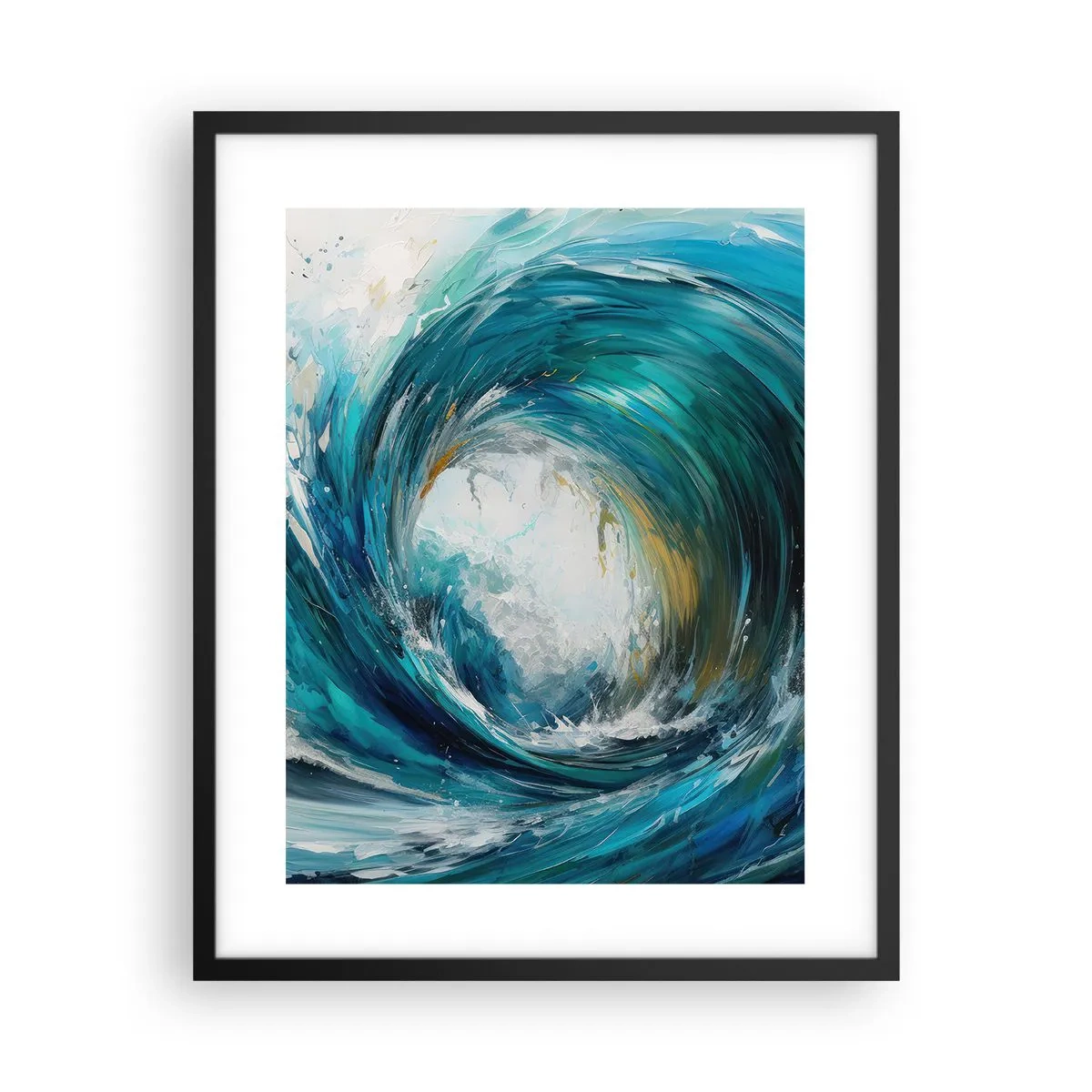 Plakát v černém rámu - Mořský portál - 40x50 cm