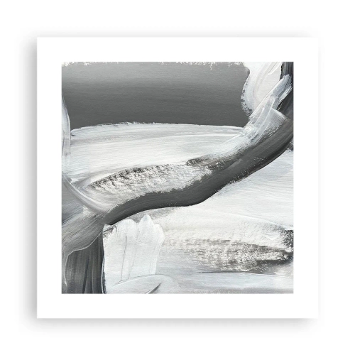 Plakát - Pevným pohybem - 40x40 cm