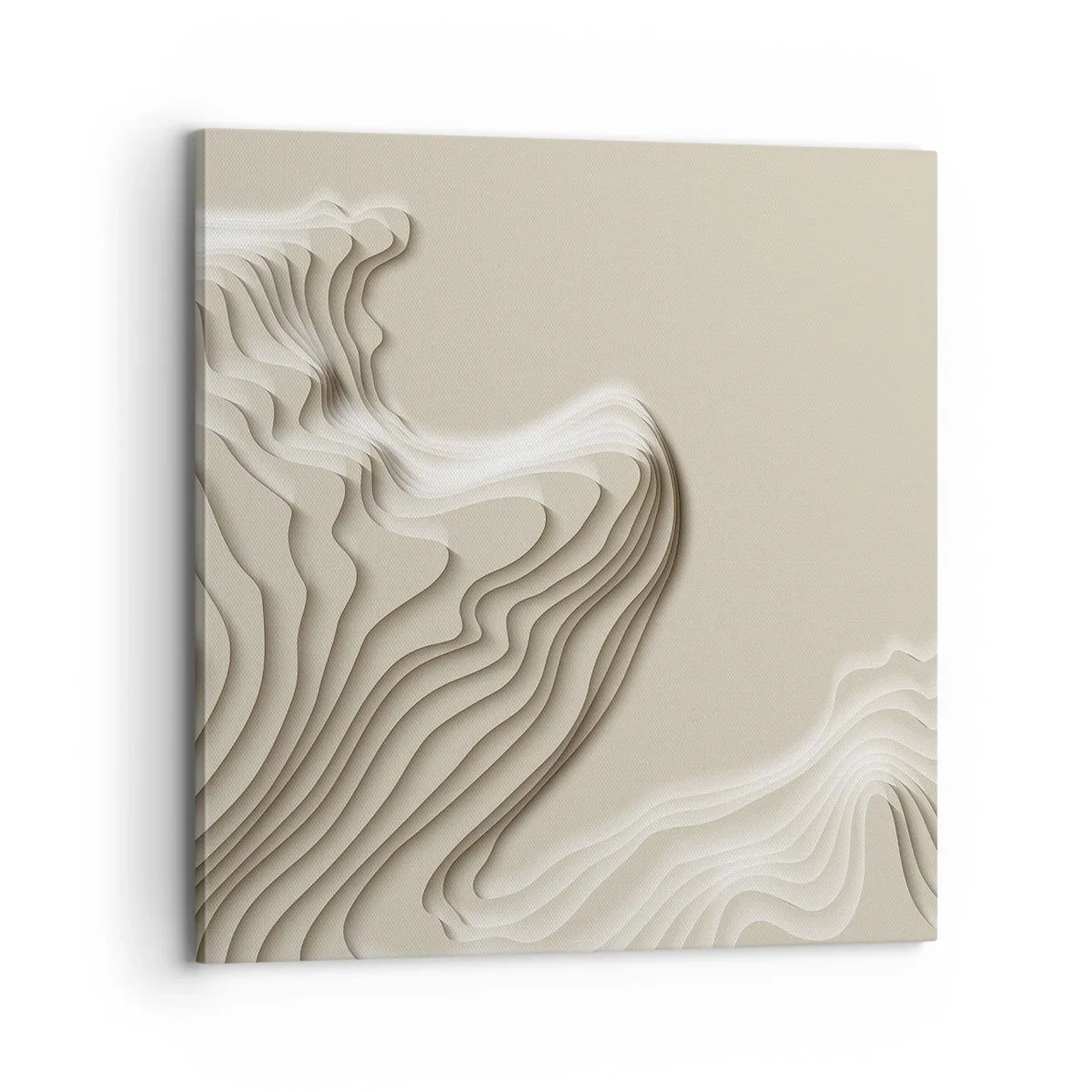 Obraz na plátně - Topografie umění - 70x70 cm