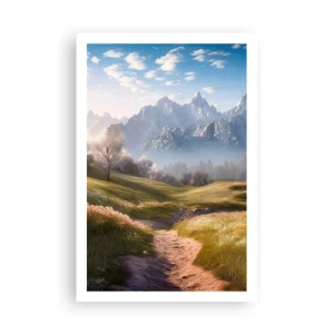 Plakát - Idylické údolí - 61x91 cm