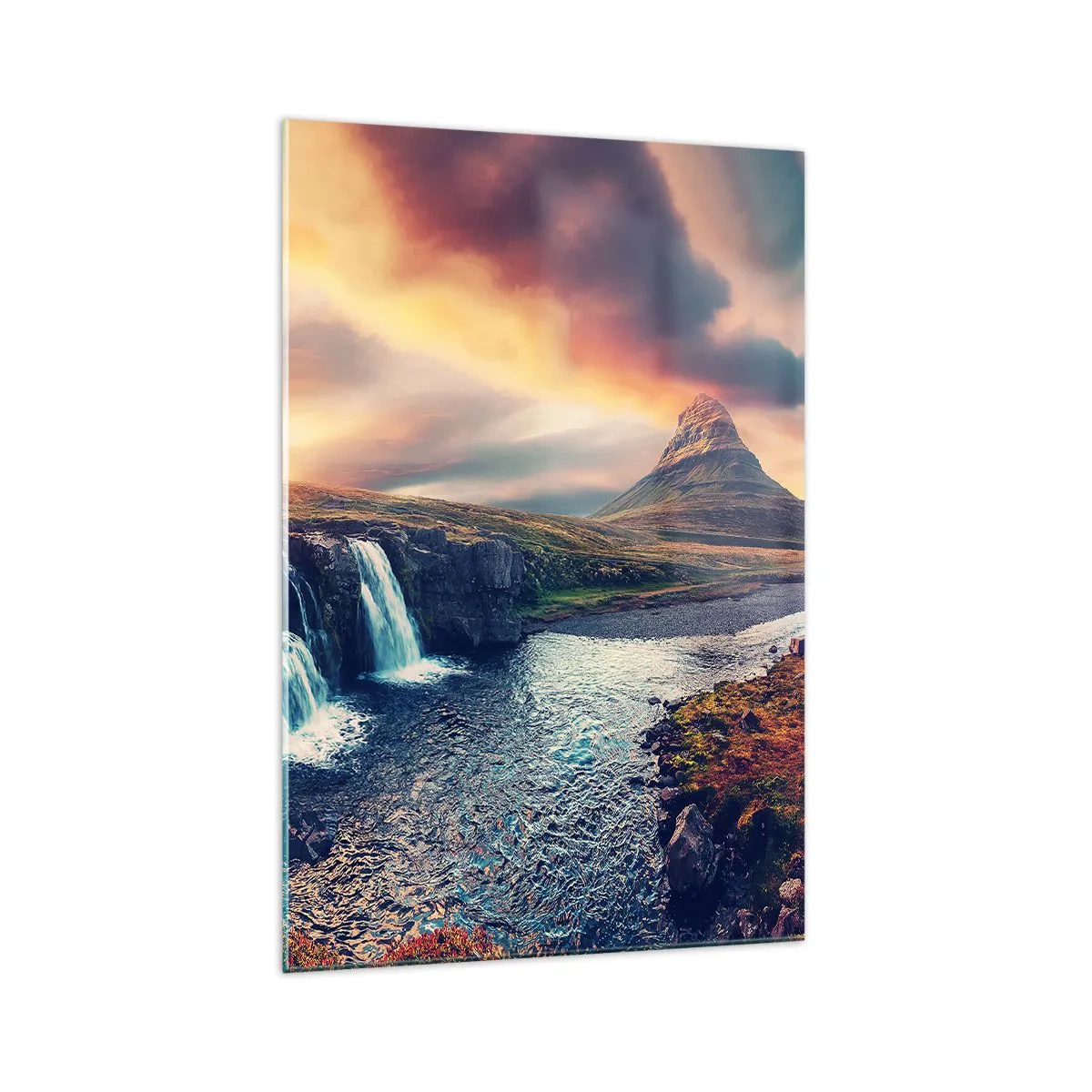 Obraz na skle - V majestátu přírody - 70x100 cm