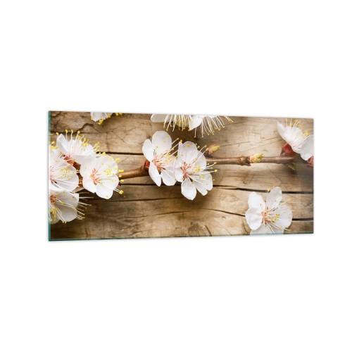 Obraz na skle - A bylo jaro - 120x50 cm
