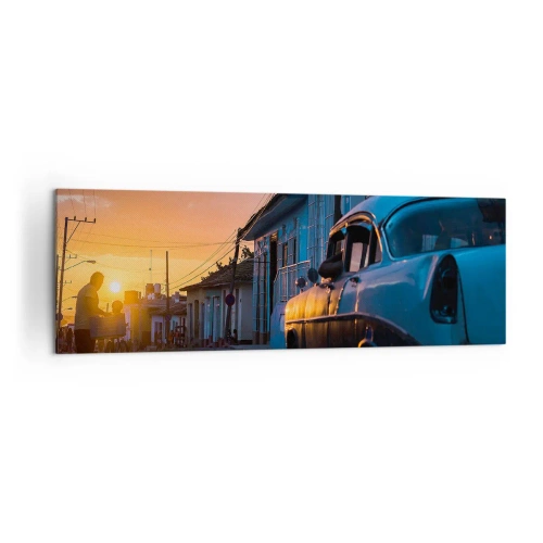 Obraz na plátně - Zde se zpomaluje čas - 160x50 cm