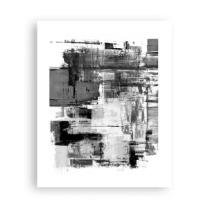 Plakát - Šedé je krásné - 40x50 cm