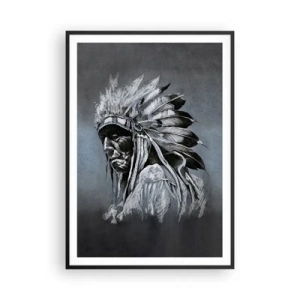 Plakát v černém rámu - Návrat k základům - 70x100 cm