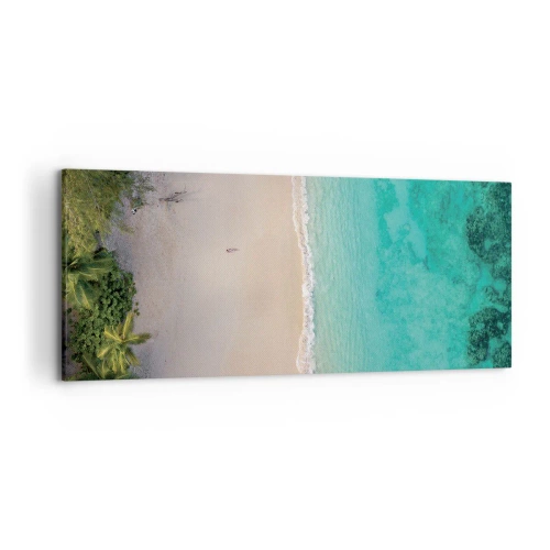 Obraz na plátně - Rajská pláž - 120x50 cm