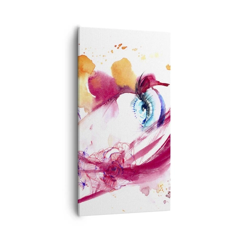 Obraz na plátně - V blízkosti svět rozkvétá - 55x100 cm