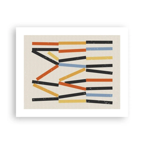 Plakát - Kompozice na úrovni - 50x40 cm