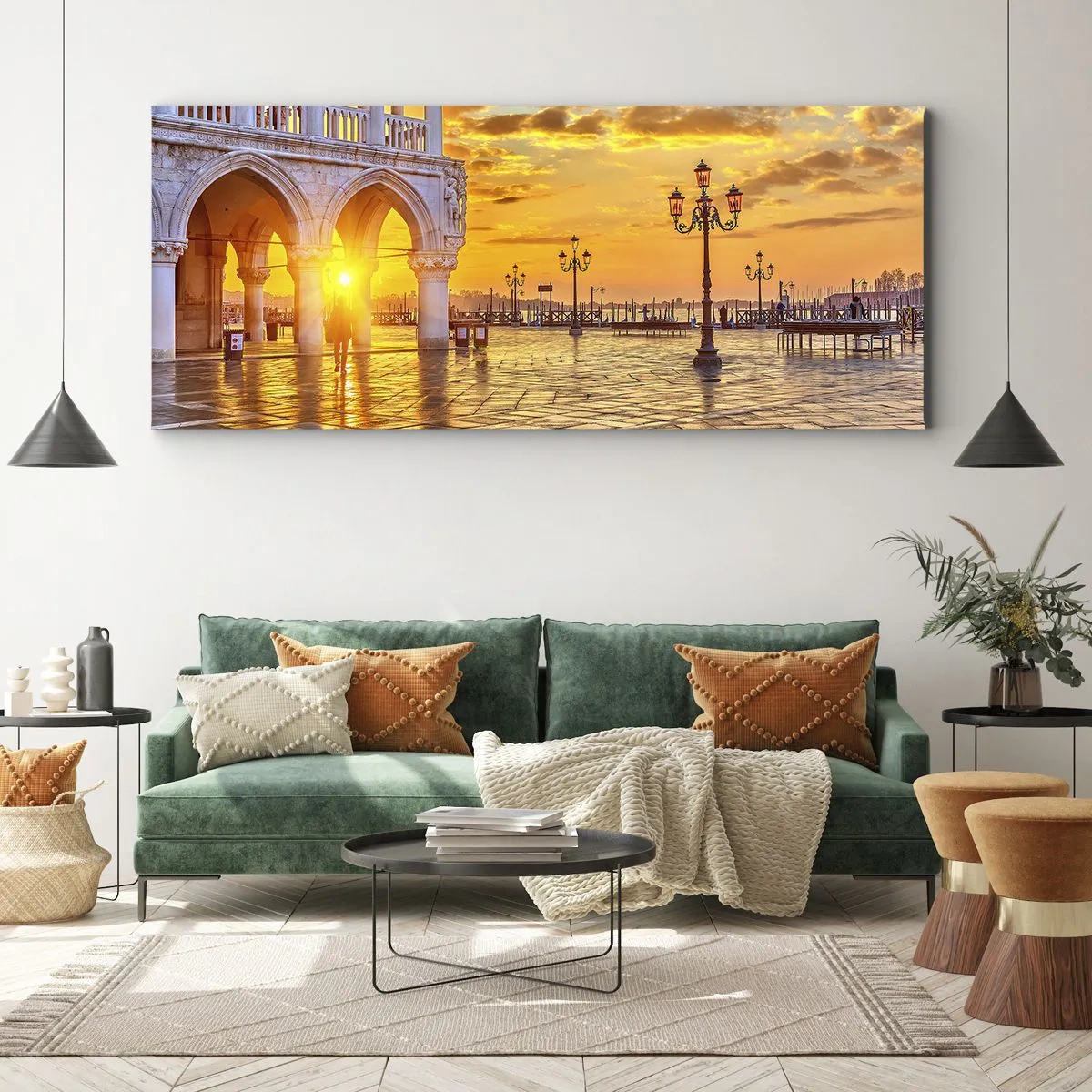 Obraz na plátně - Kde jsou všichni? - 140x50 cm