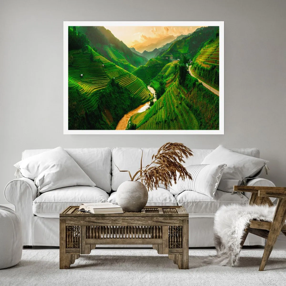 Plakát - Vietnamské údolí - 100x70 cm