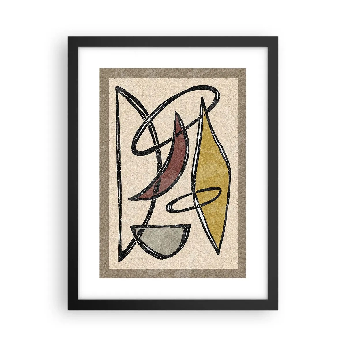 Plakát v černém rámu - Svisle a vodorovně - 30x40 cm