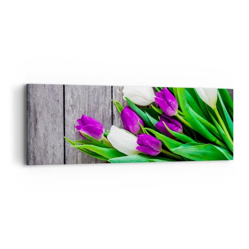 Obraz na plátně - V den jarního svátku - 90x30 cm