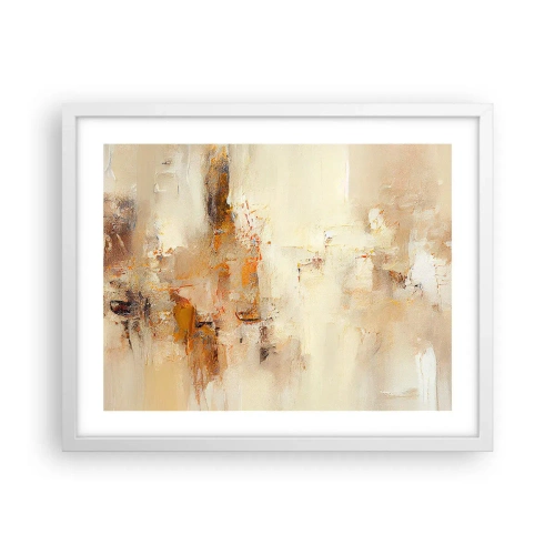 Plakát v bílém rámu - Duše jantaru - 50x40 cm