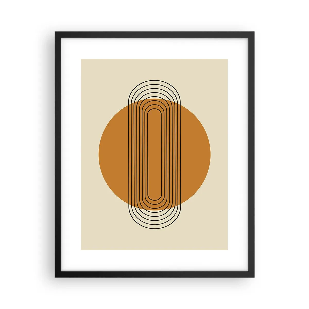 Plakát v černém rámu - Dokonalý plán - 40x50 cm