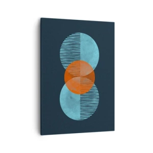 Obraz na plátně - Symetrická kompozice - 50x70 cm