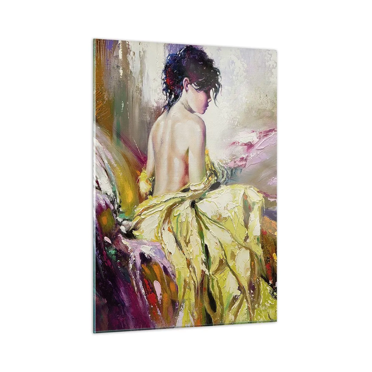 Obraz na skle - Mezi ústy a okrajem poháru - 50x70 cm