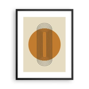 Plakát v černém rámu - Dokonalý plán - 40x50 cm