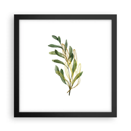 Plakát v černém rámu - Vše, co je dobré - 30x30 cm