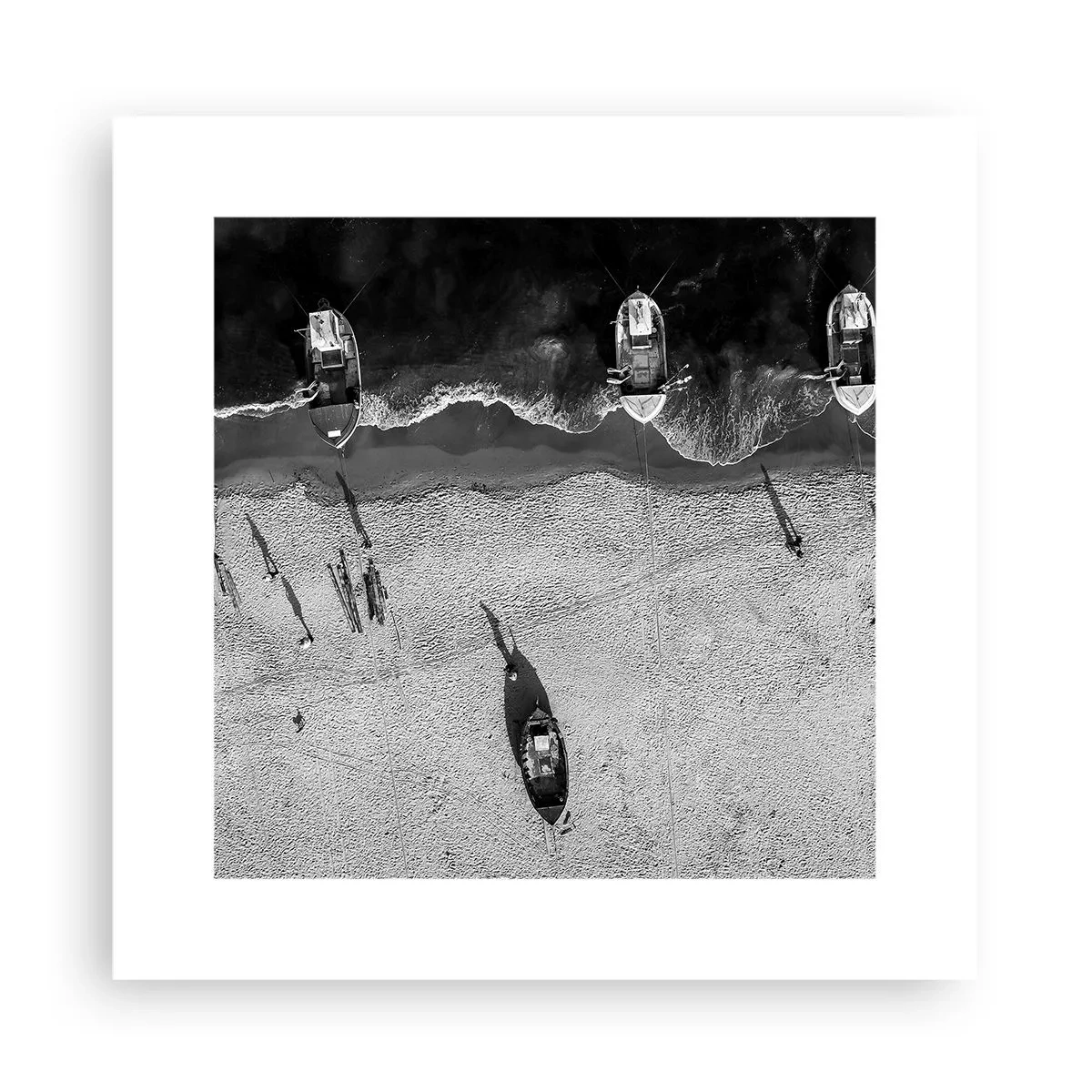 Plakát - Ještě na břehu… - 30x30 cm