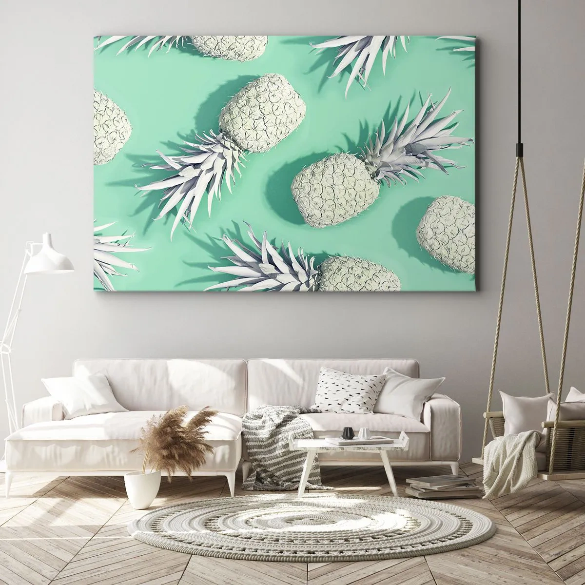 Obraz na plátně - skvěle ladí s mátou - 70x50 cm