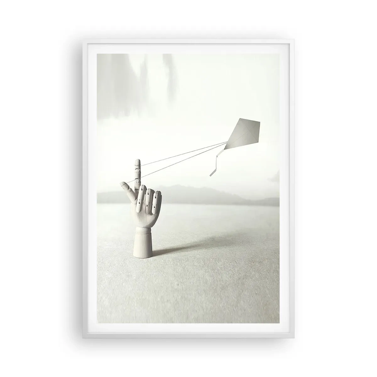 Plakát v bílém rámu - Výzva - 70x100 cm
