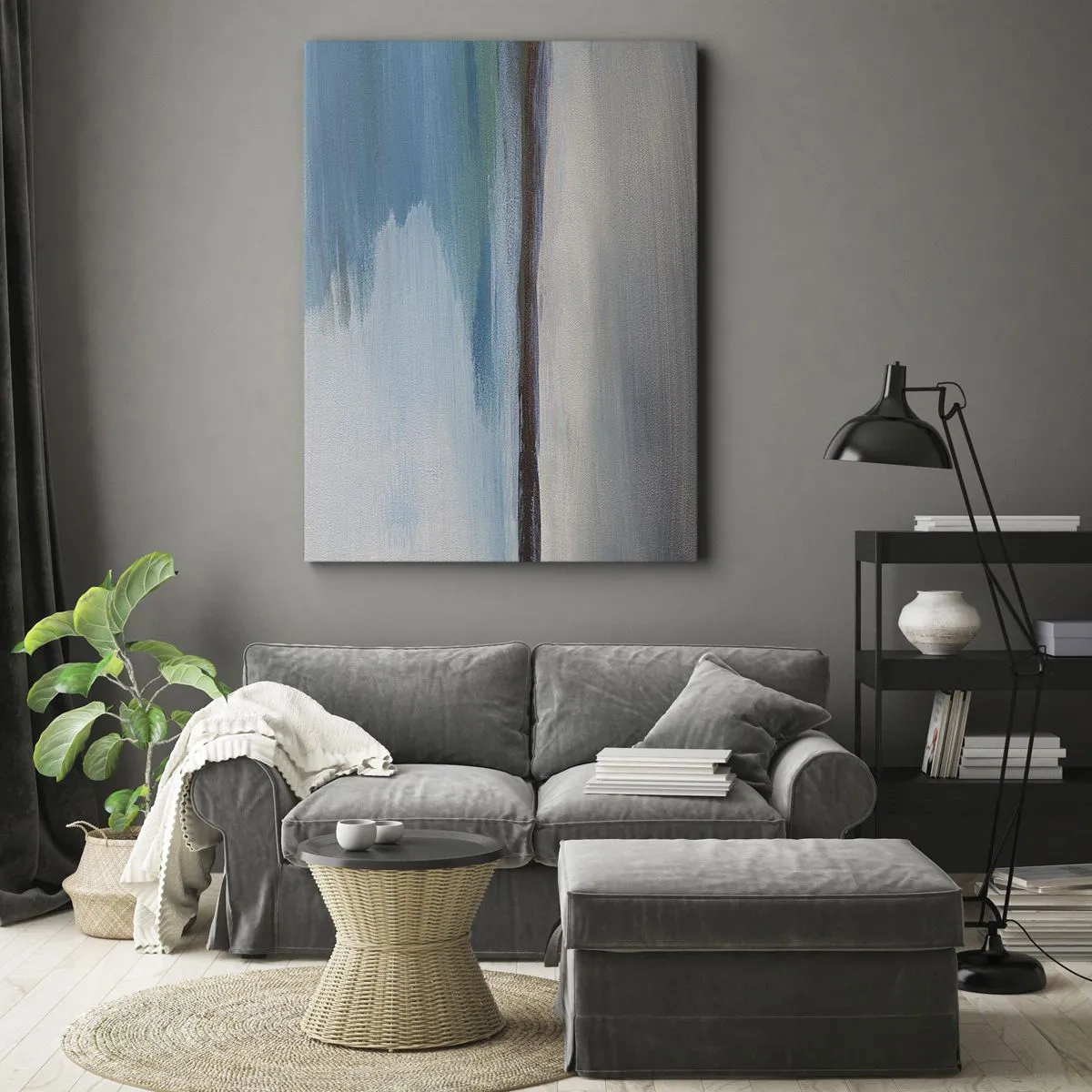 Obraz na plátně - Horizontální krajina - 80x120 cm