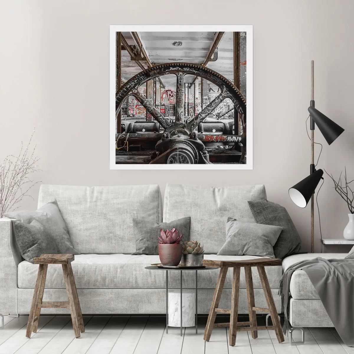 Plakát - Tajný život továrny - 60x60 cm