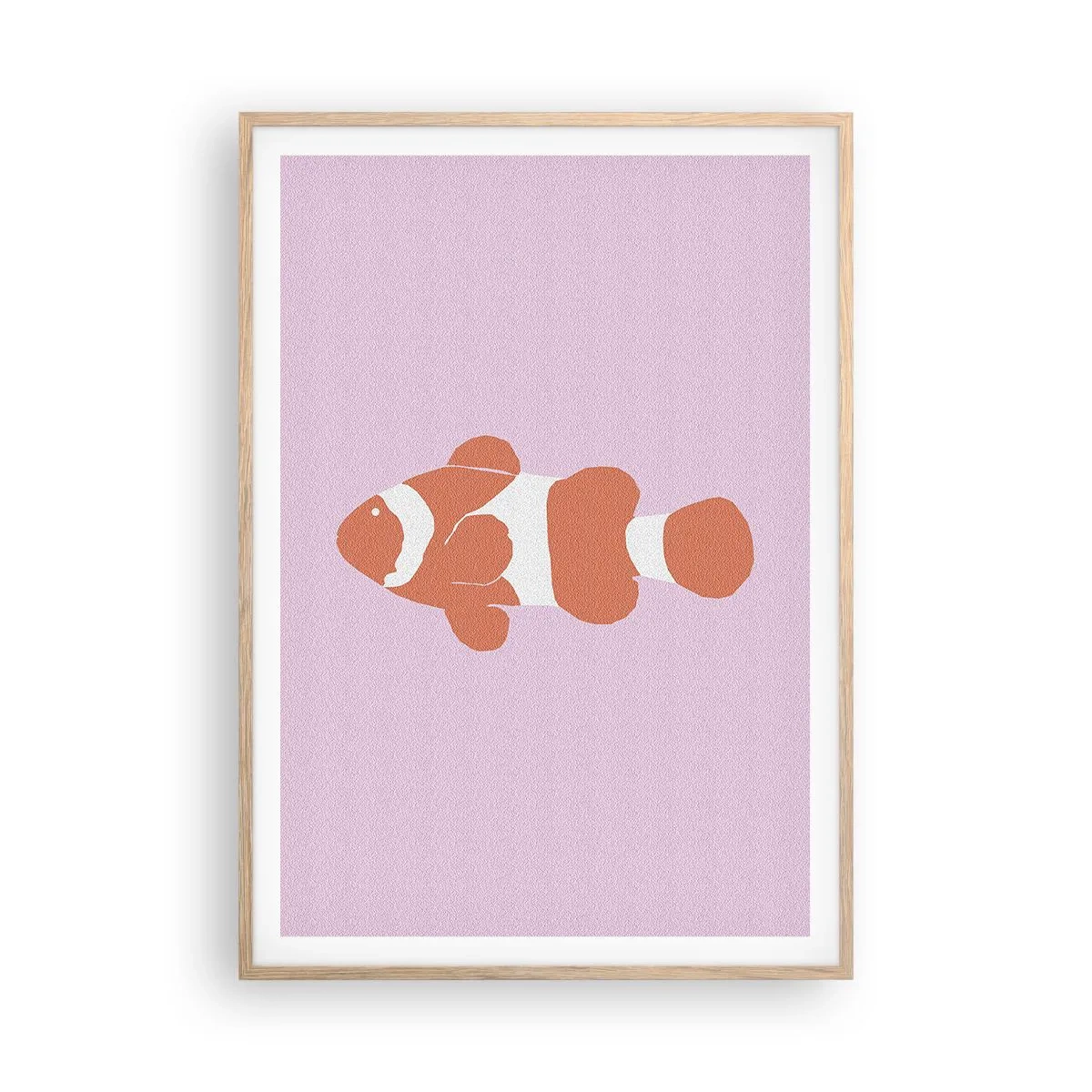 Plakát v rámu světlý dub - Korále jí sluší - 70x100 cm