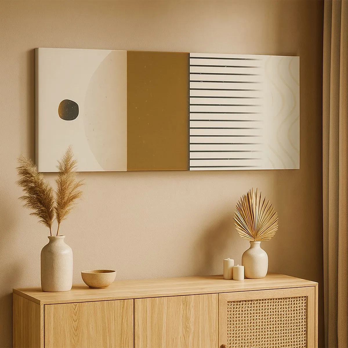 Obraz na plátně - Různé stavy - 100x40 cm