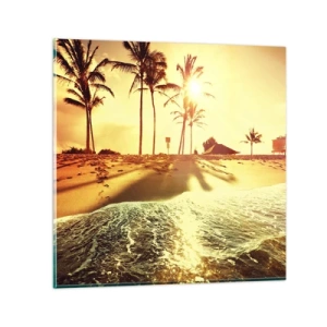 Obraz na skle - Kalifornské odpoledne - 60x60 cm