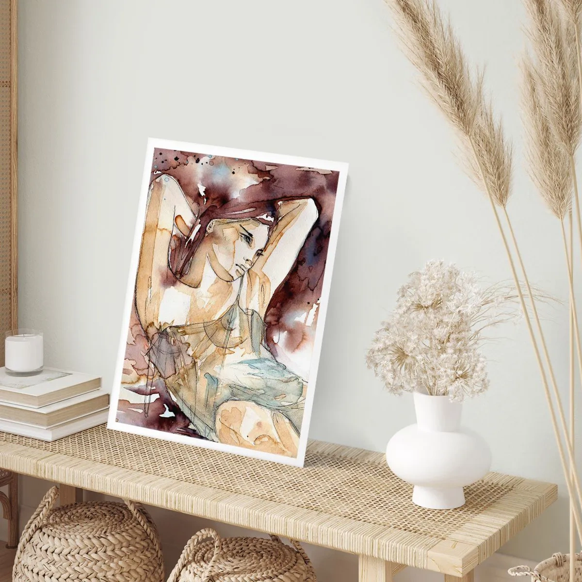 Plakát - V náladě lila - 40x50 cm