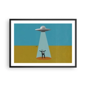 Plakát v černém rámu - Blízké setkání - 70x50 cm